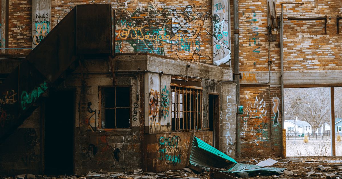 Decayed Building Over Time Exploring Urban Decay in Abandoned Building · Free Stock Photo