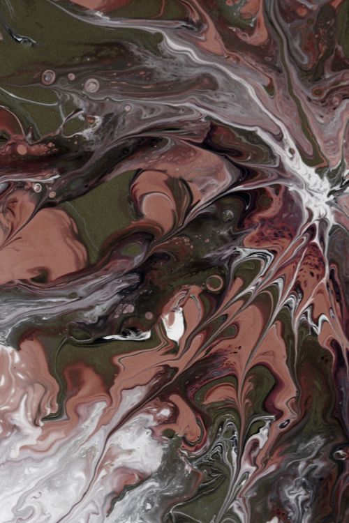 Free Swirling abstract pattern with earthy tones and fluid shapes creating a mesmerizing artistic effect. Stock Photo