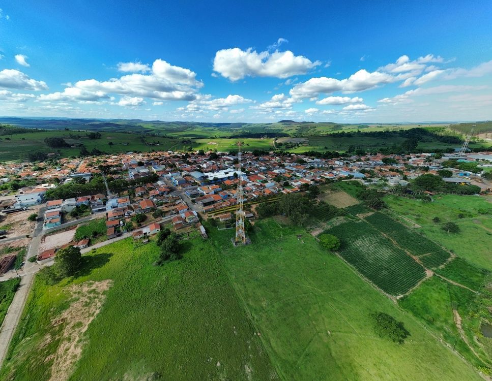 Vista Aérea De Un Pueblo Rural En Brasil · Foto de stock gratuita