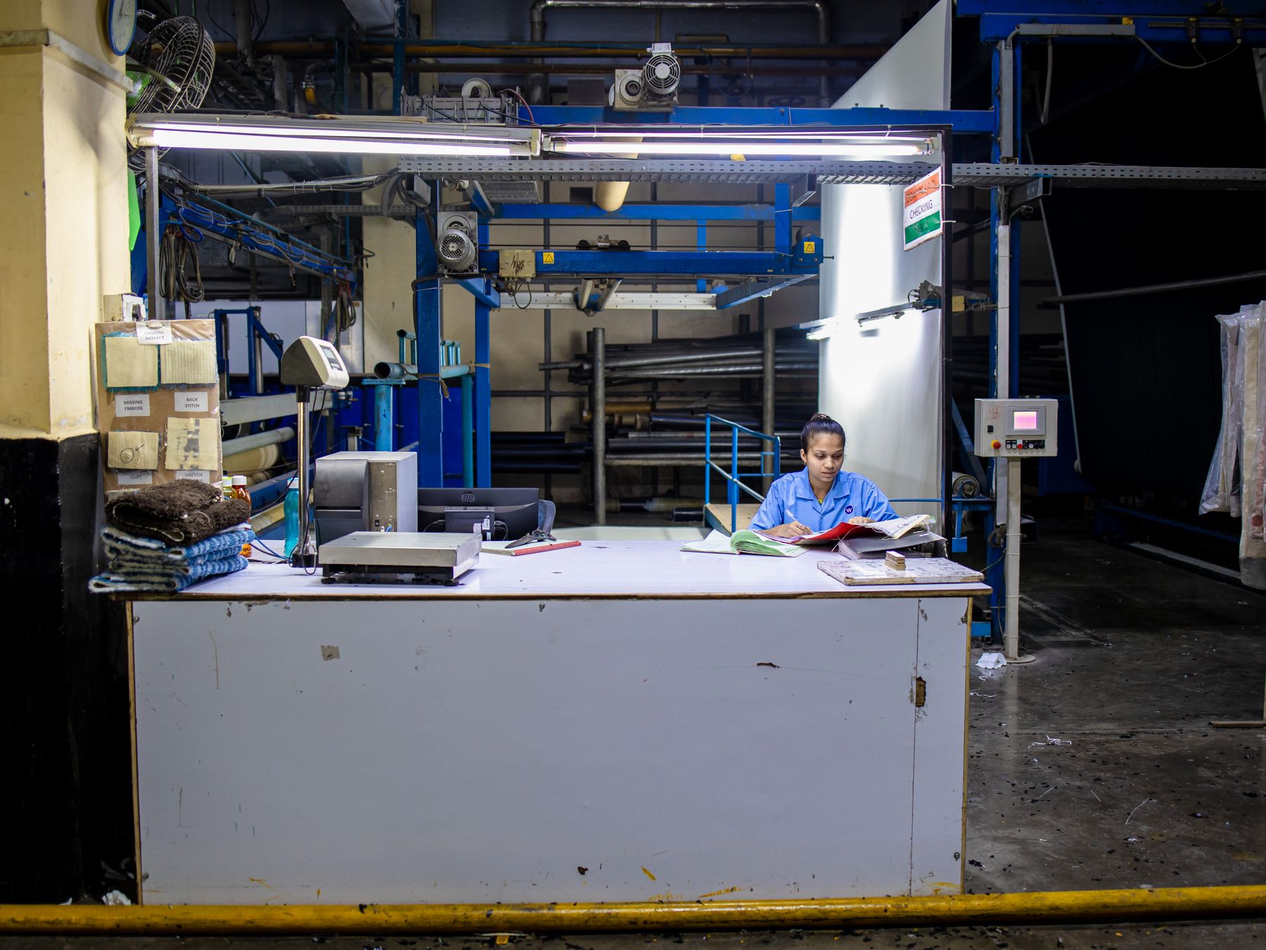 Borough Green — office relocation team moving desks and equipment