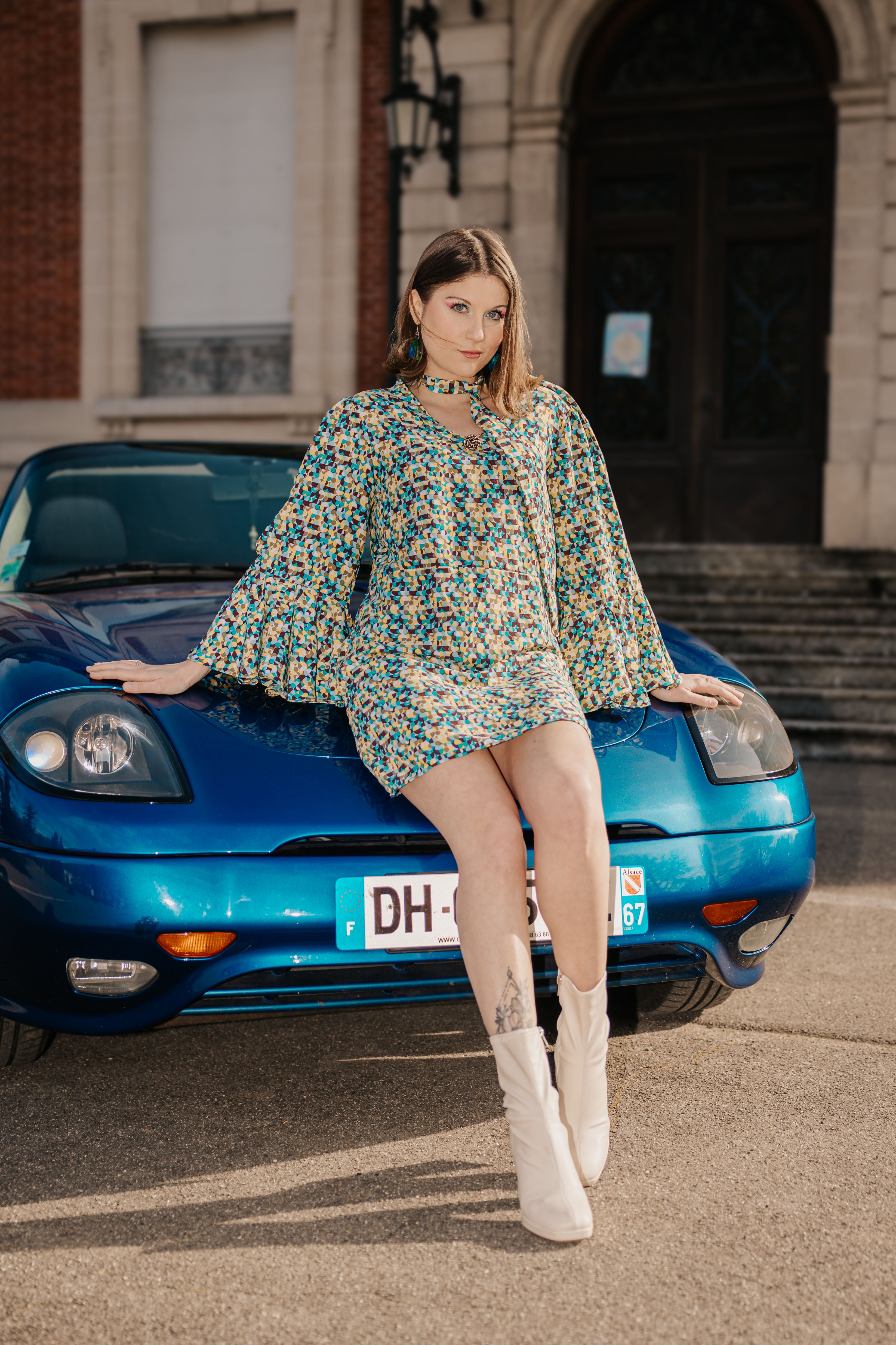 Vestido Wrap Curto