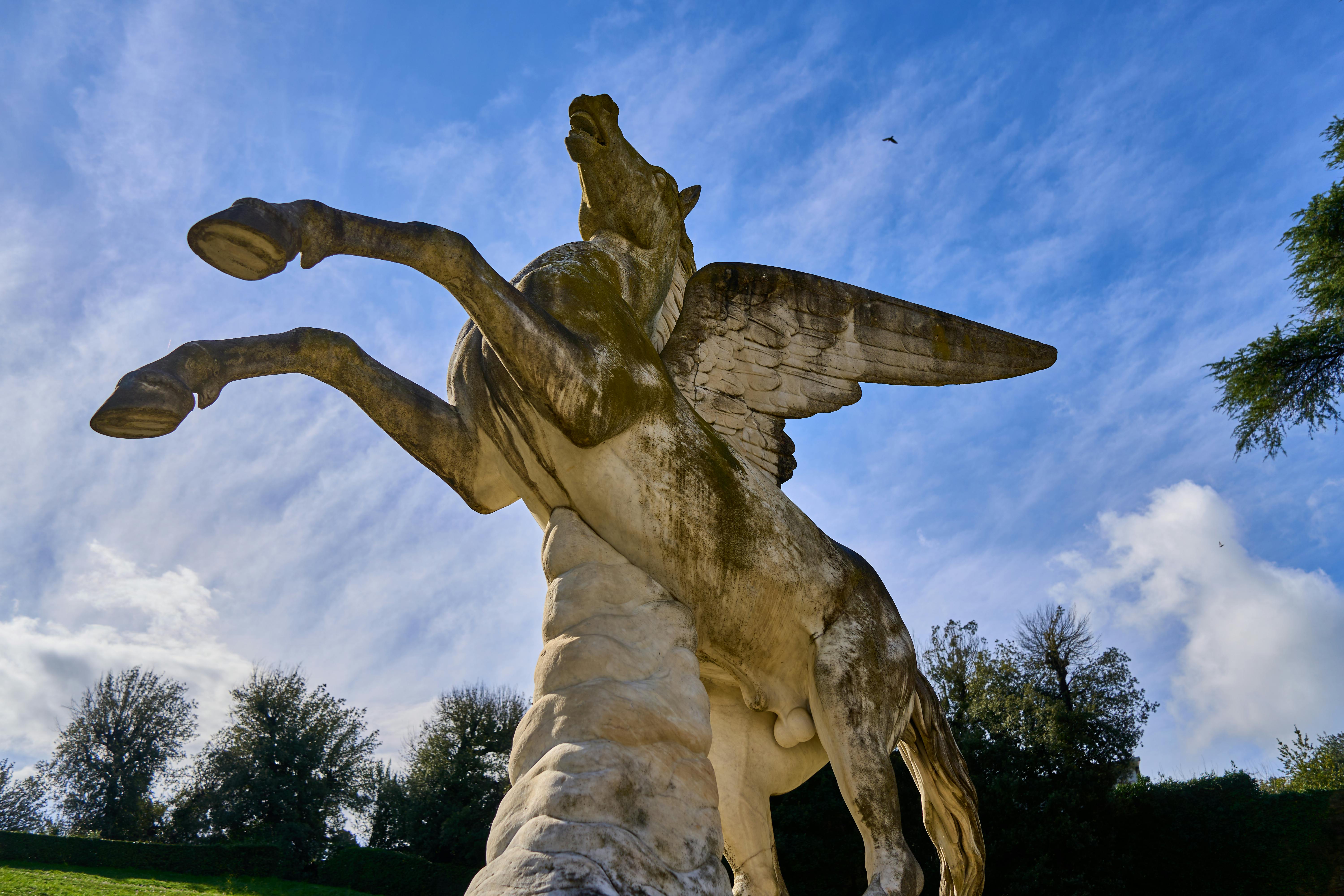 Woman Riding Horse Statue · Free Stock Photo
