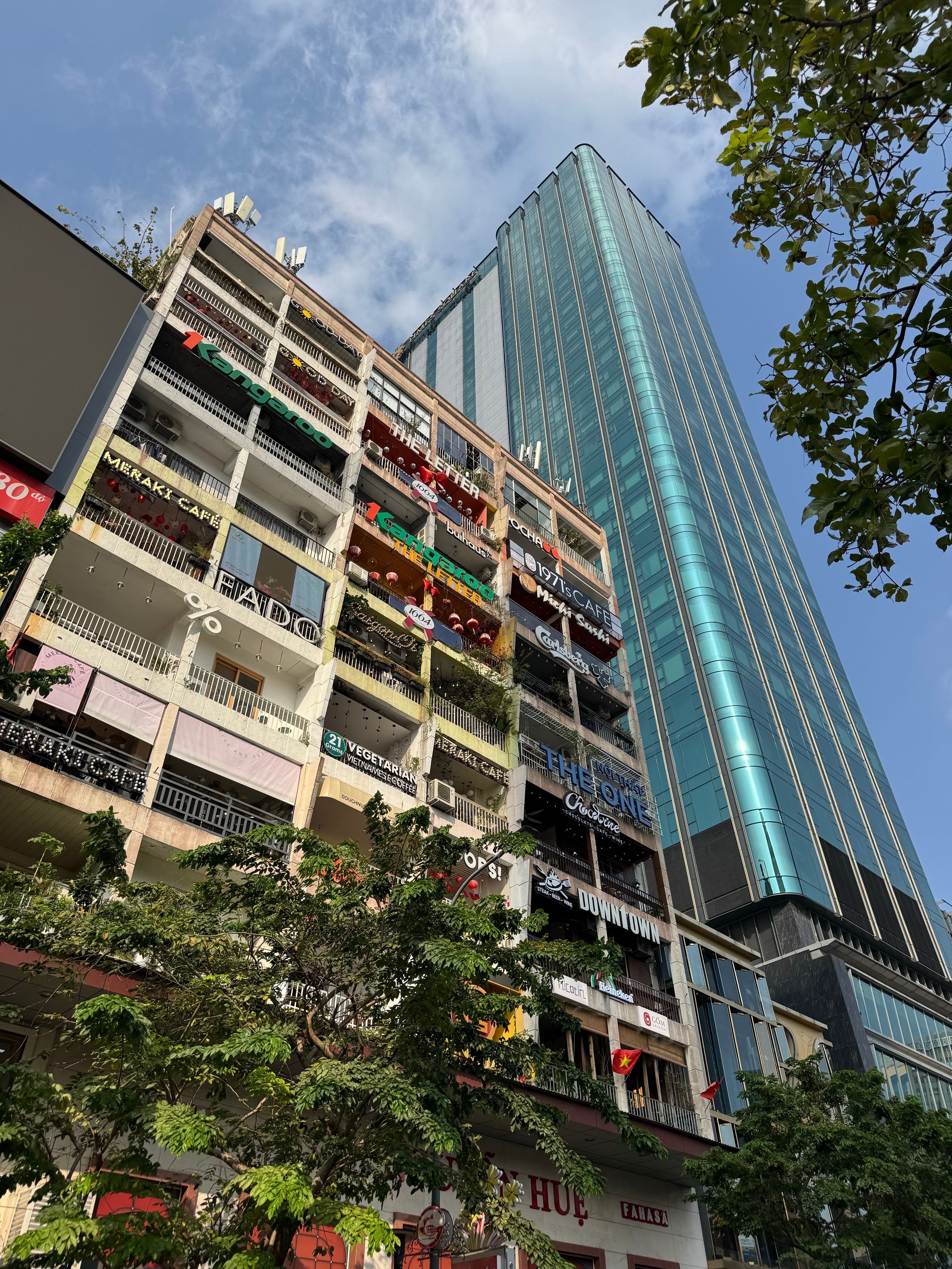 Urban High-Rise Buildings in Bustling Cityscape · Free Stock Photo