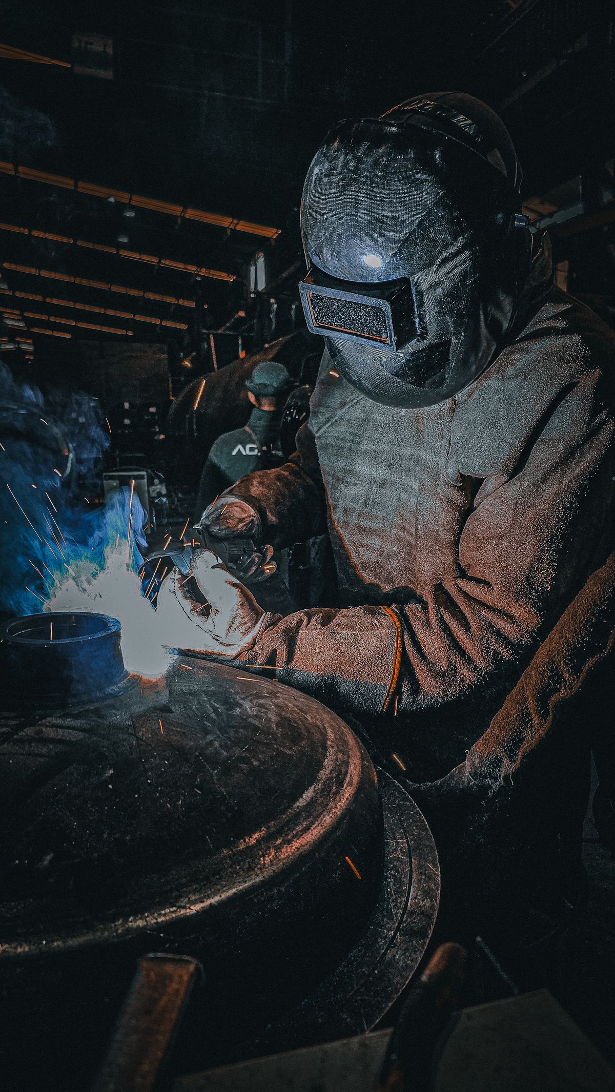 Skilled industrial fabrication work