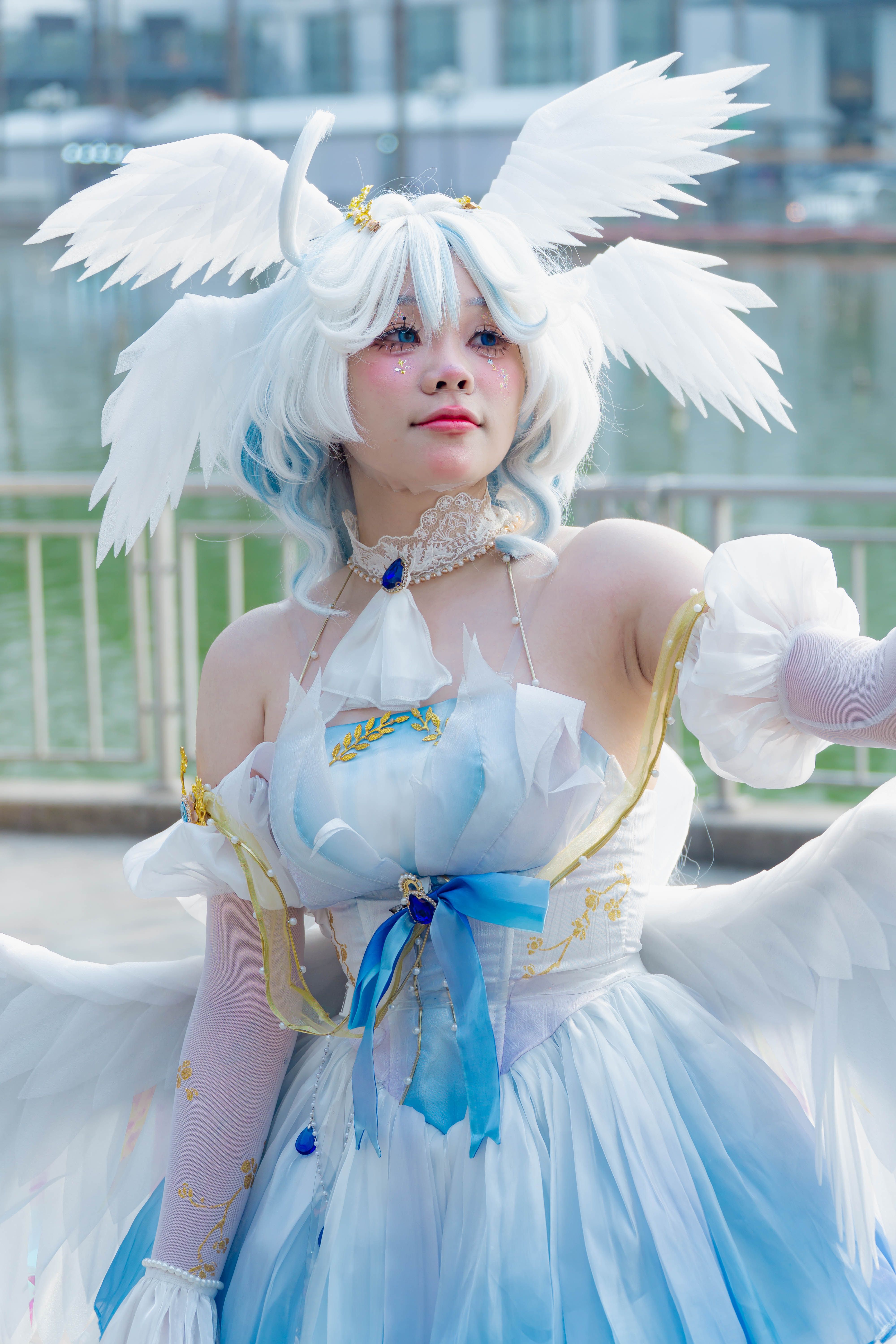 Fantasy Cosplay Portrait of Angelic Character · Free Stock Photo