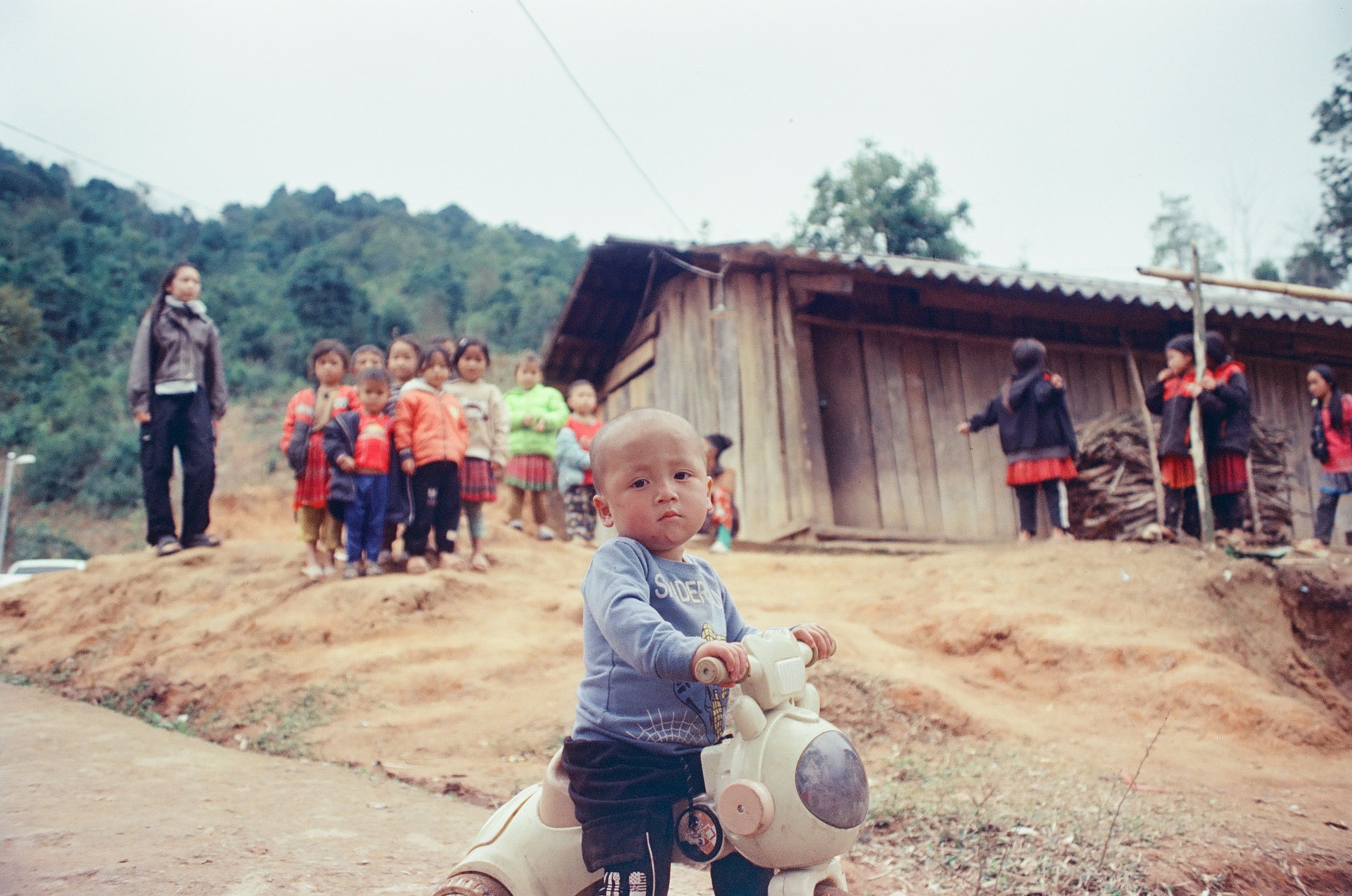 Rustic Childhood in Mountain Village · Free Stock Photo