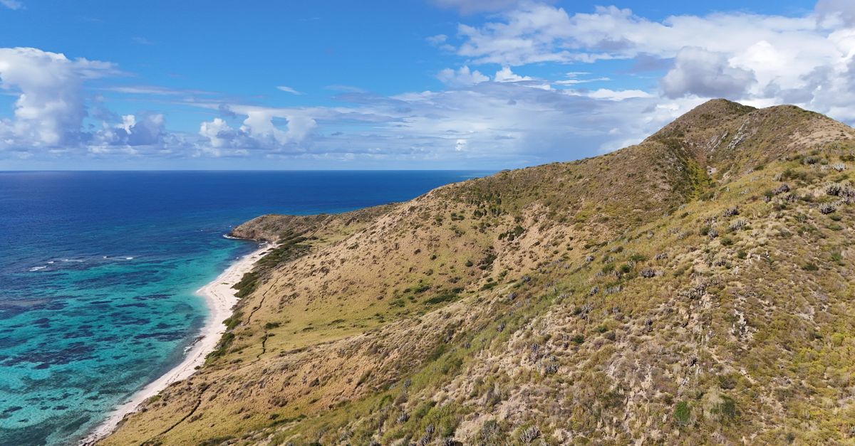 Carriacou island near Grenada