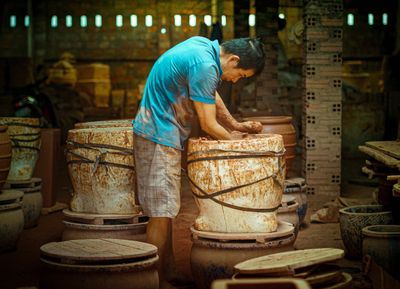 Pottery villages