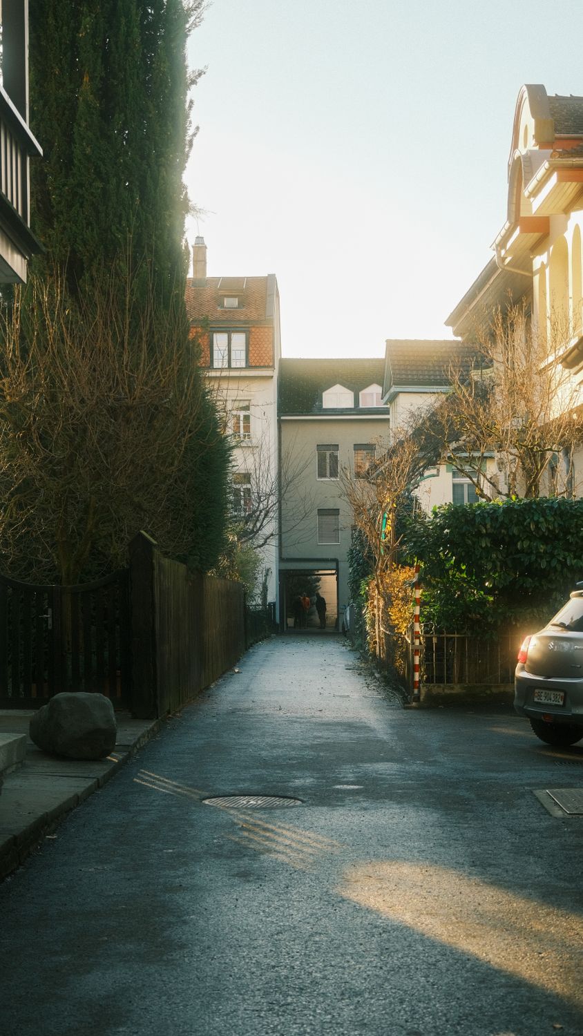 Quiet Rivers Street Quiet Residential Street in Morning Light · Free Stock Photo