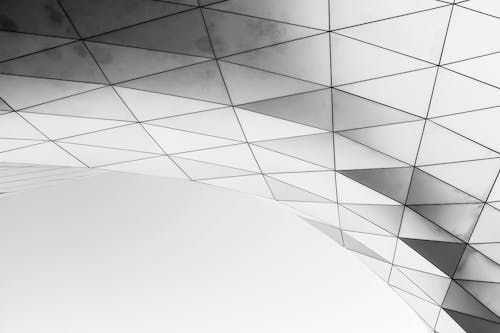 Free Monochrome Photo of Shapes Square and Triangle Digital Wallpaper Stock Photo