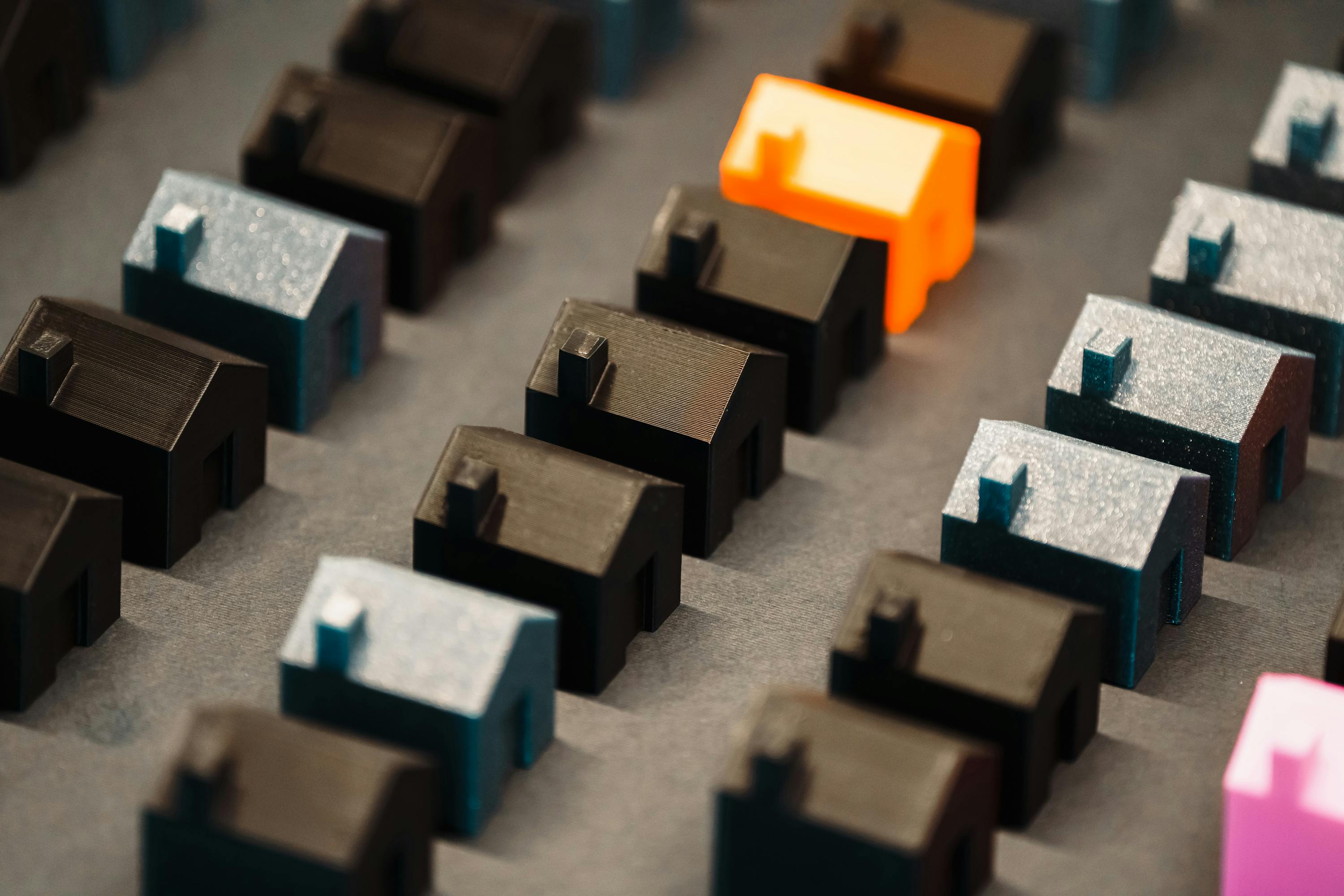 Isometric smart city visual