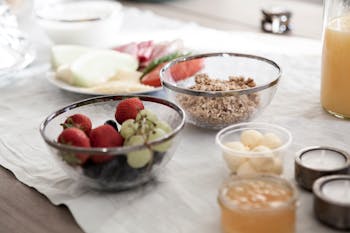 Strawberries in Bowl