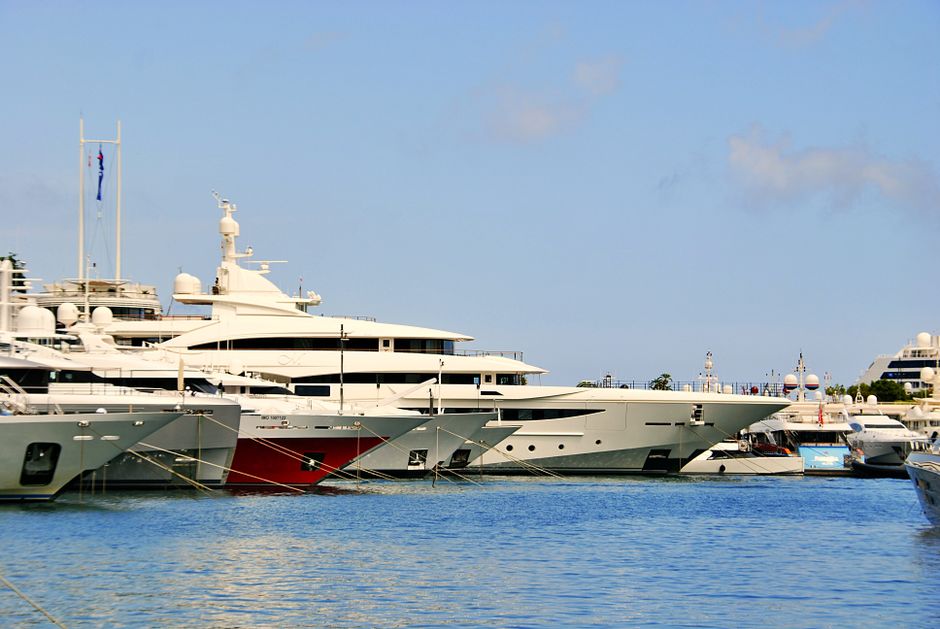 Ultimate Exuma Day Away - Original Swimming Pigs Excursion Review: The Ultimate Bahamas Adventure Review 2026 - Stunning view of luxury yachts docked in the sunny Marina of Monaco.