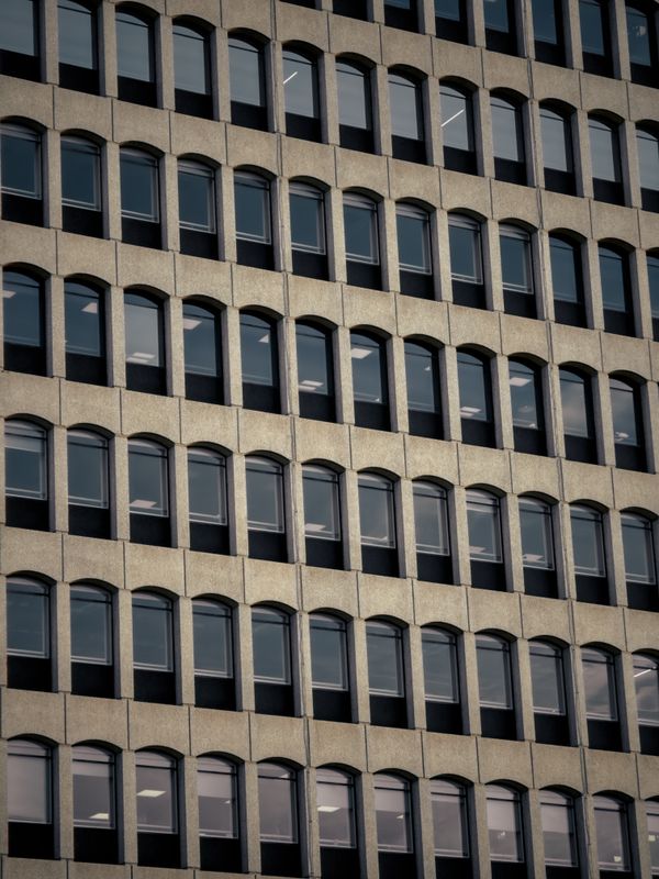 Façade d'immeuble moderne