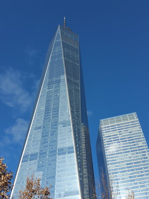 Low Angle View of Skyscrapers Against Sky