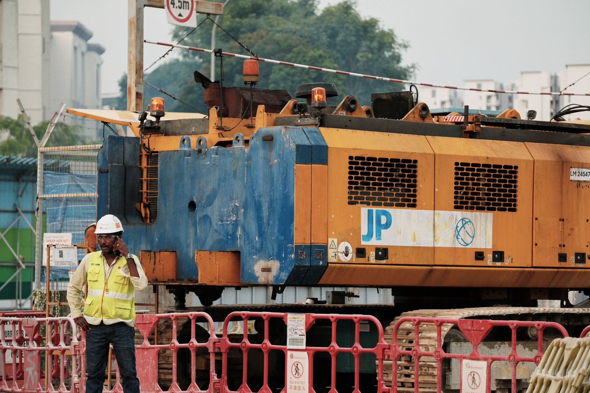 Trabajar en Construccion en Singapur