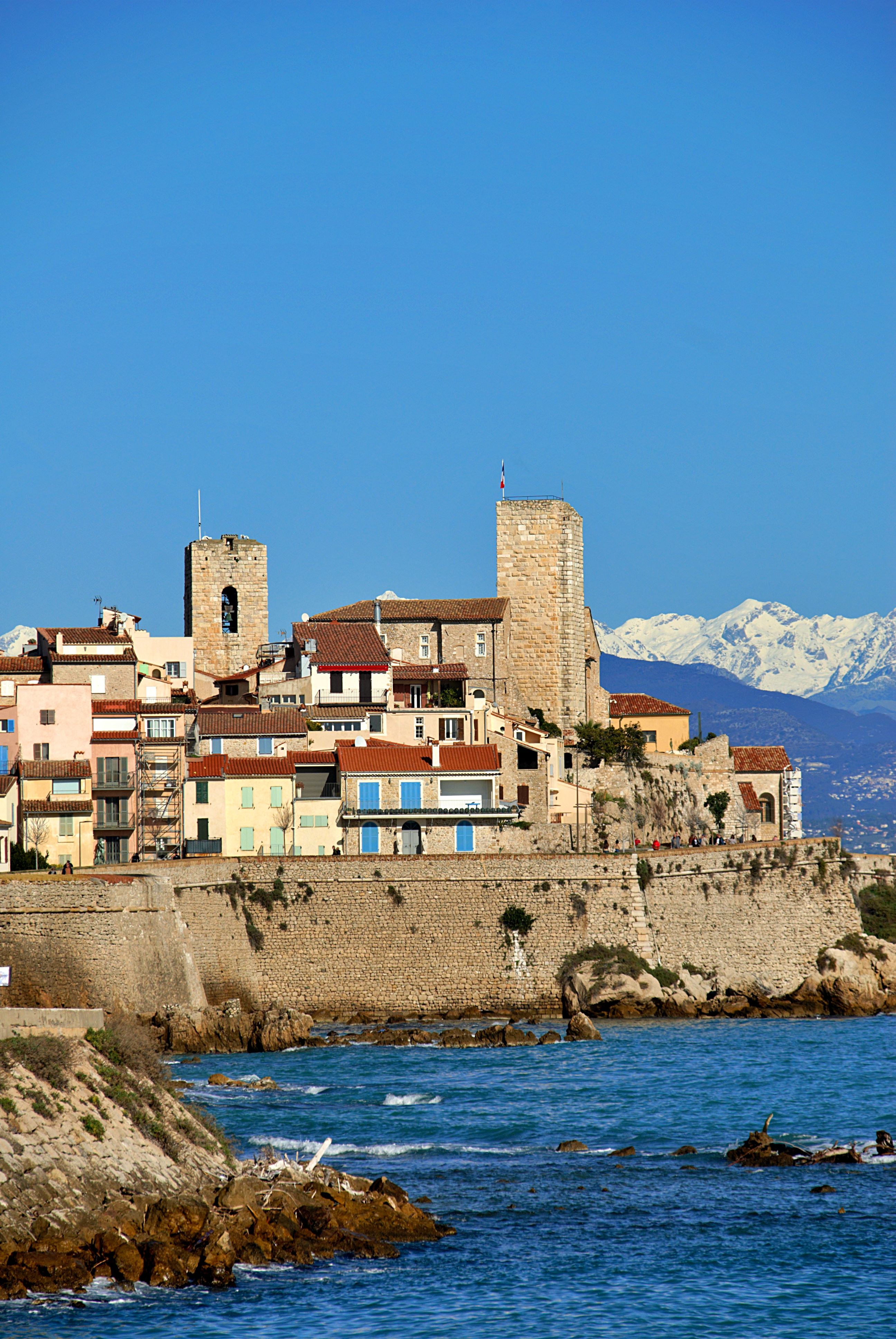 View of Antibes by the Mediterranean Sea · Free Stock Photo