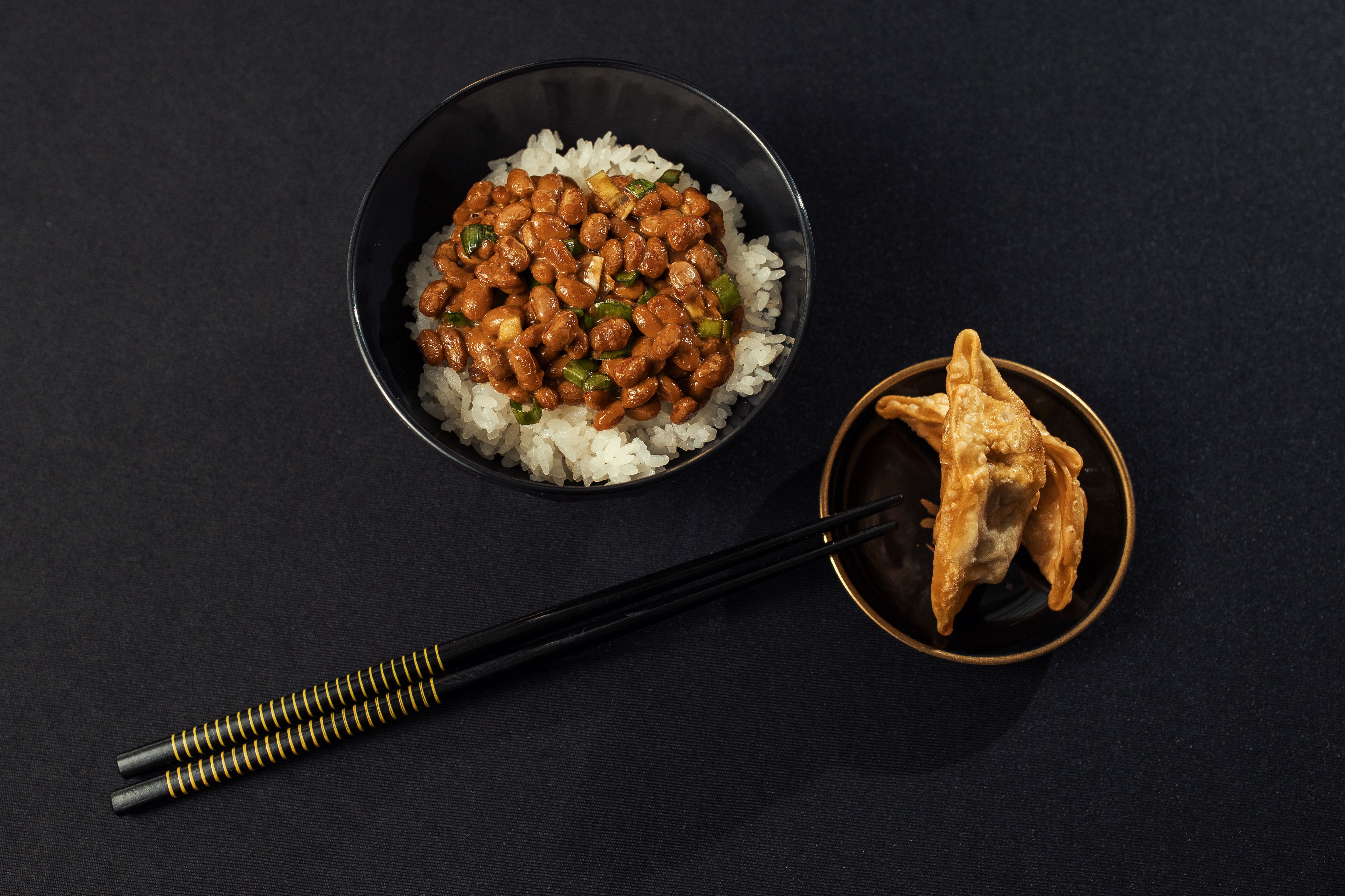 Chipotle-Rubbed Kung Pao with Herbed Rice