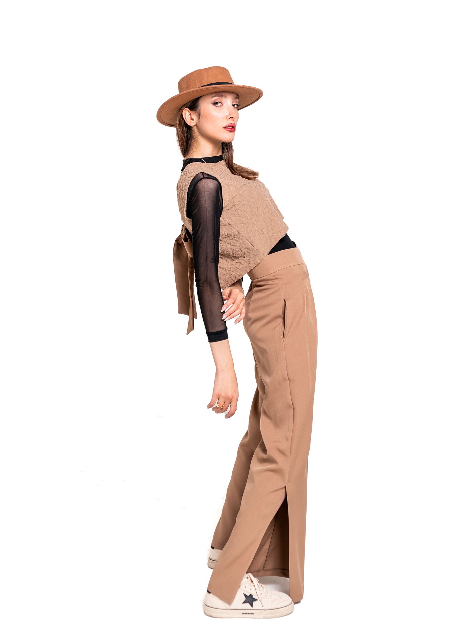 Saffron straight-leg denim