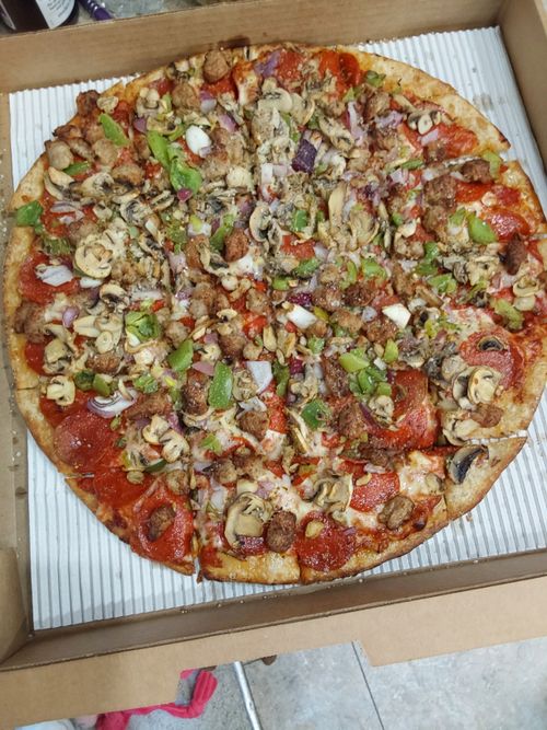 Free American Pizza Stock Photo