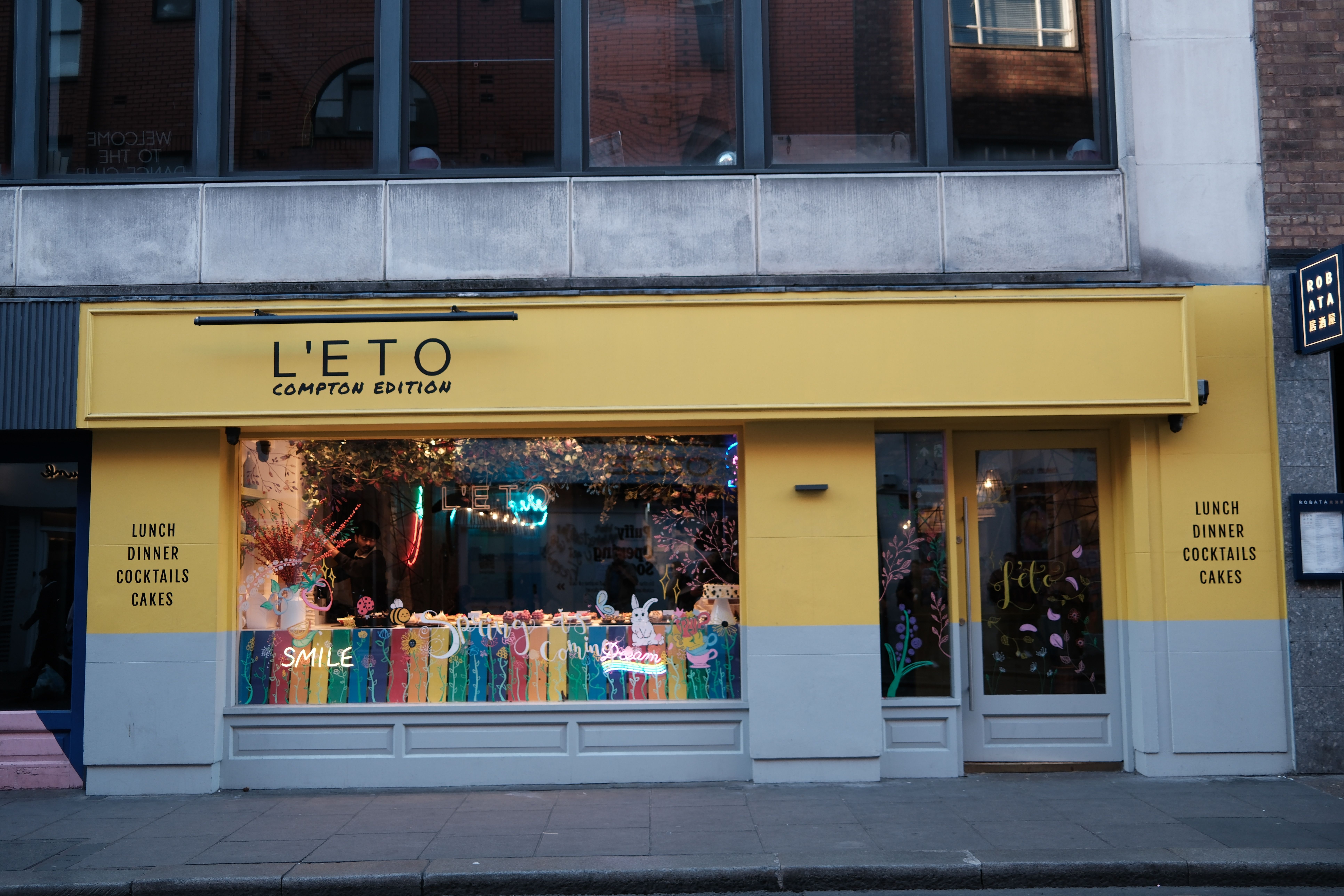 Vibrant Exterior of L'ETO Compton Edition Cafe · Free Stock Photo