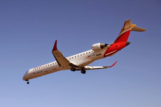 Airplane landing