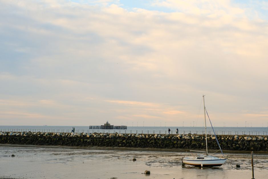 Herne Bay Pier (remains) — view 1