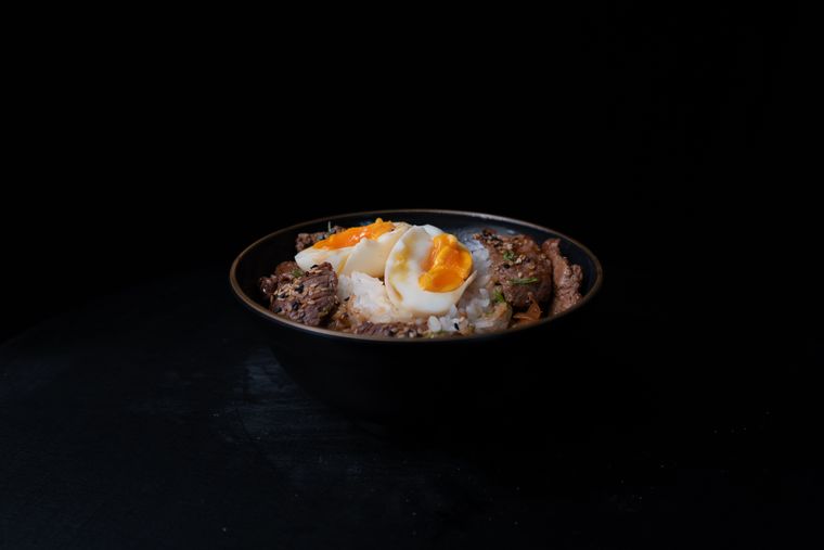 Soy-Glazed Beef Bowl