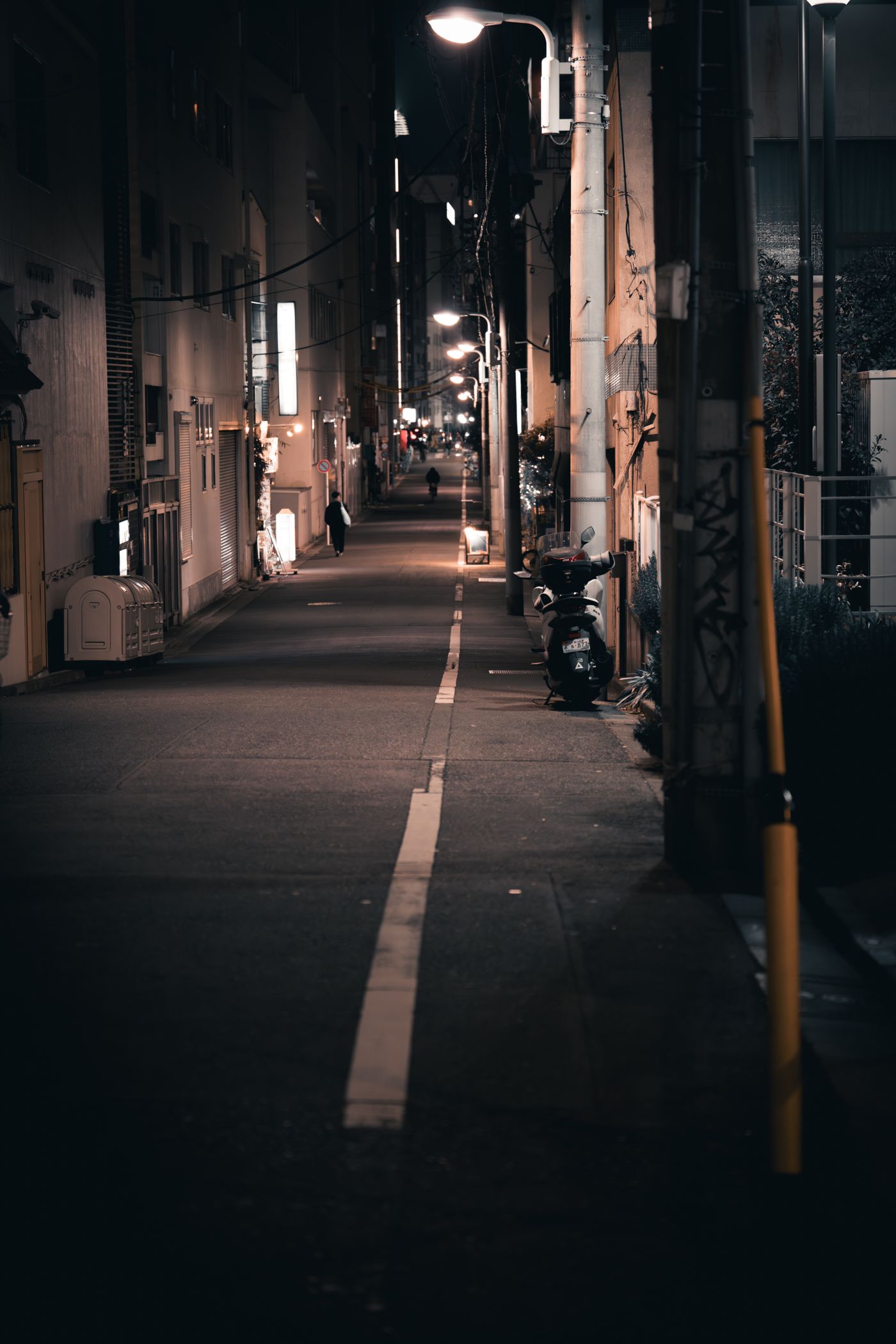 Shinjuku back street at night