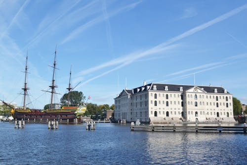 Free stock photo of amsterdam, boat, daylight