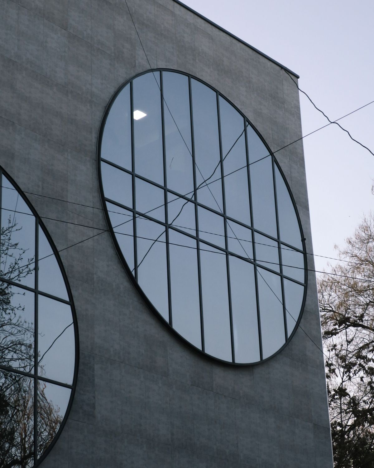 Operable Windows Circular Building Modern Architecture with Circular Windows · Free Stock Photo