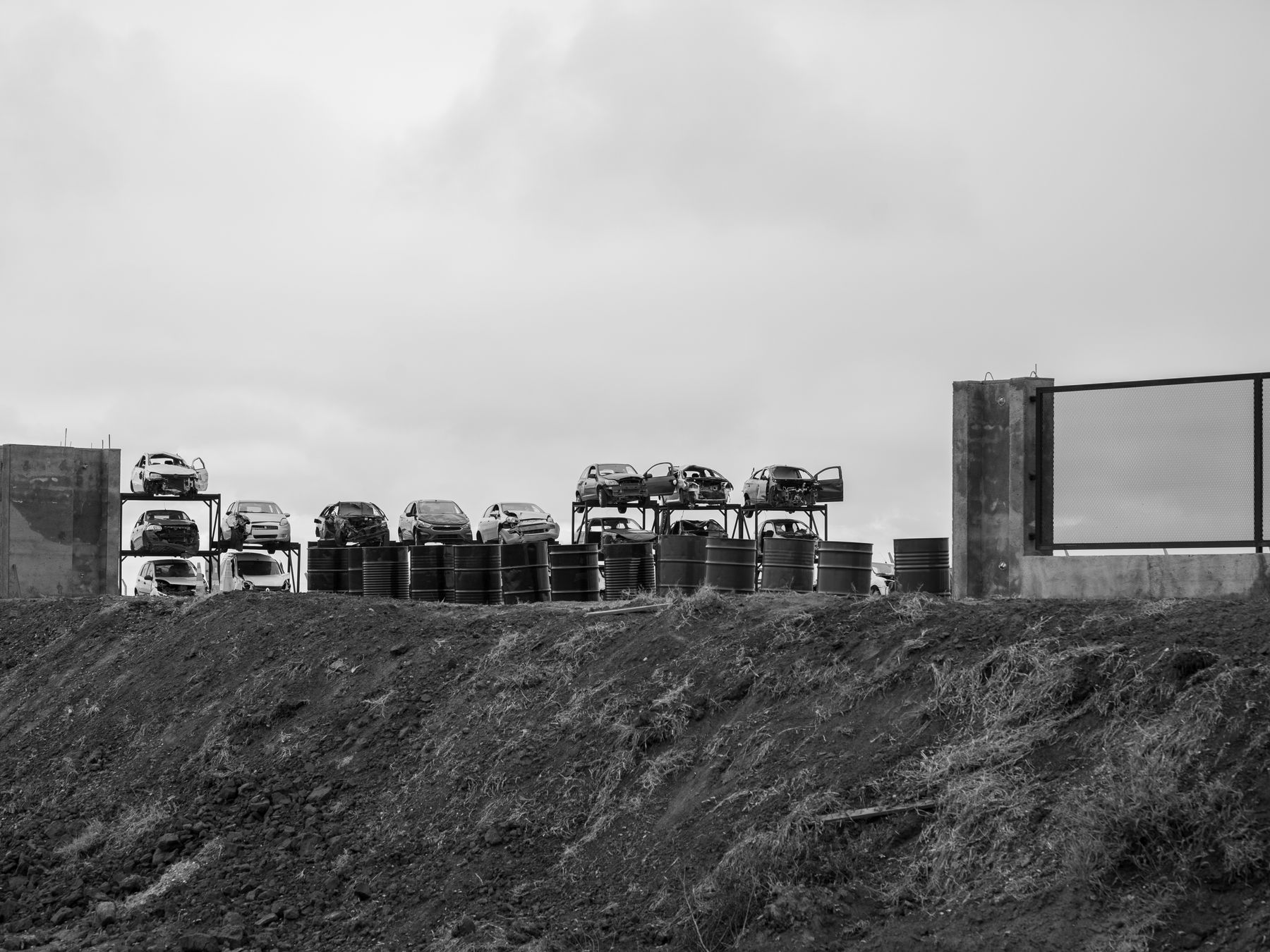 Baslow — belongings being loaded for transport to storage