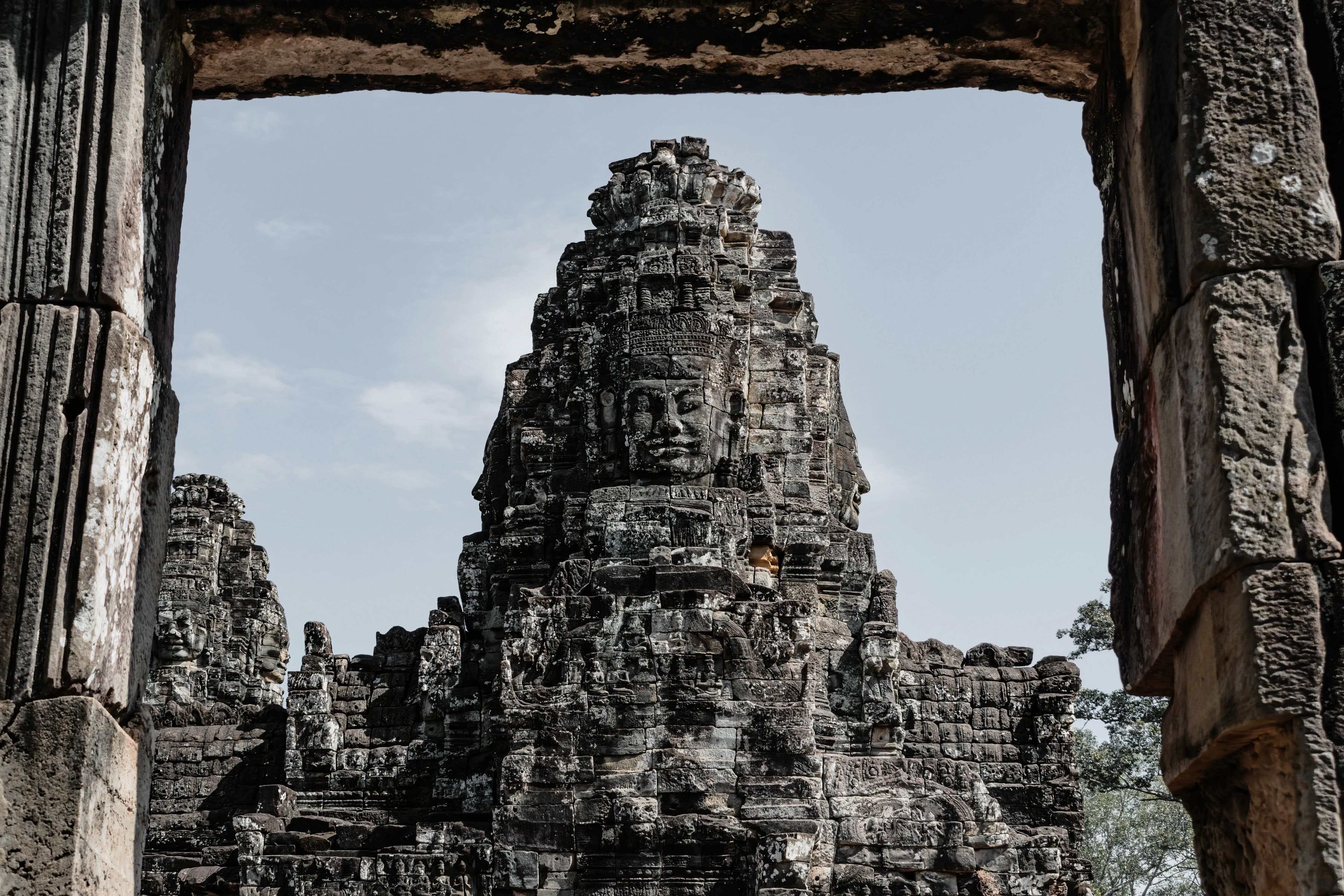 Entrance to the Angkor Archaeological Park ticket office in Siem Reap, Cambodia