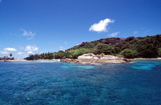 La Digue ox-cart beaches day — Seychelles
