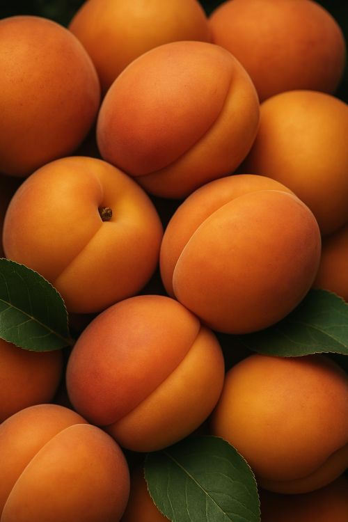 Ripe apricots with green leaves — photo by Yann Rimaz on Pexels