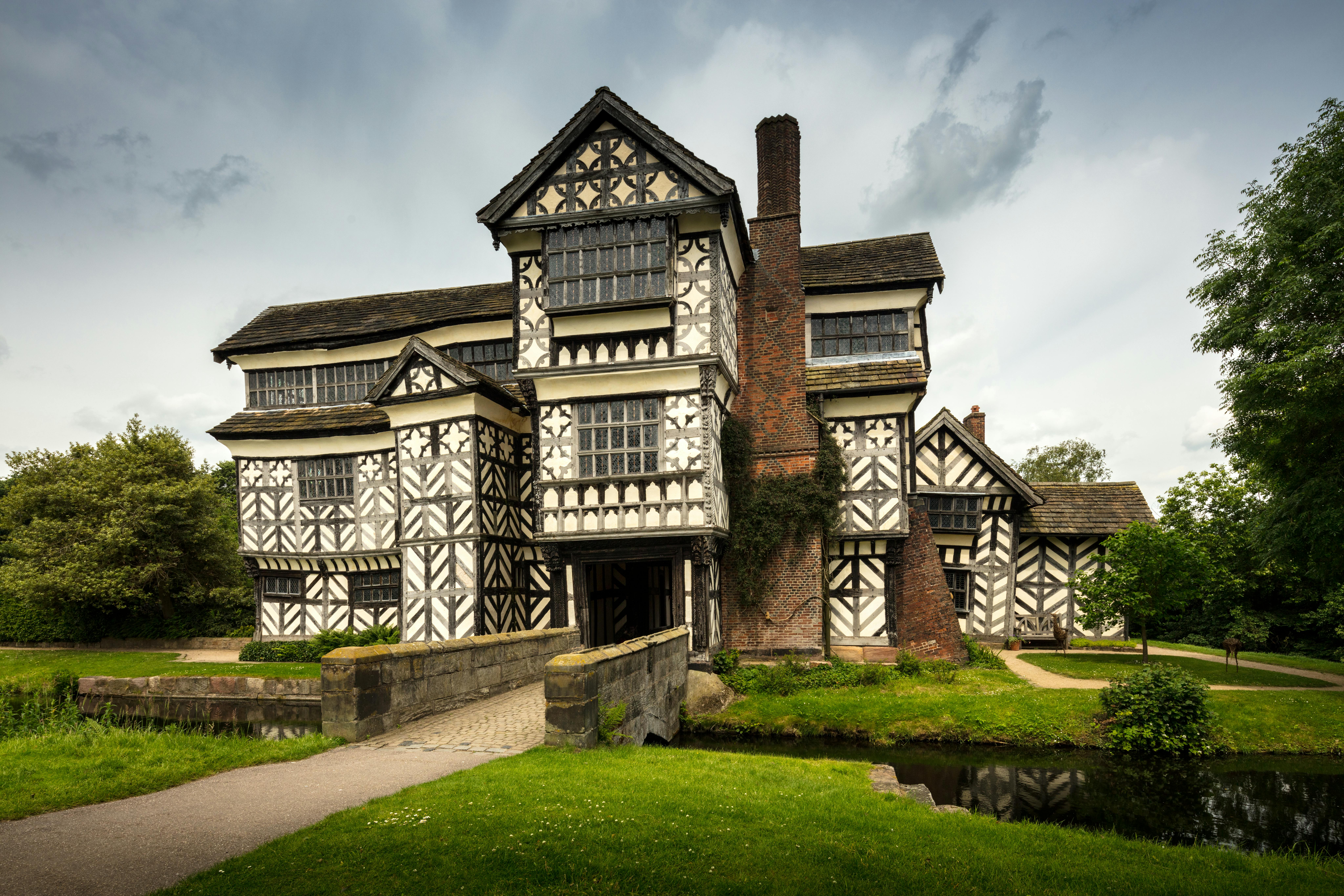 Un manoir Tudor à colombages