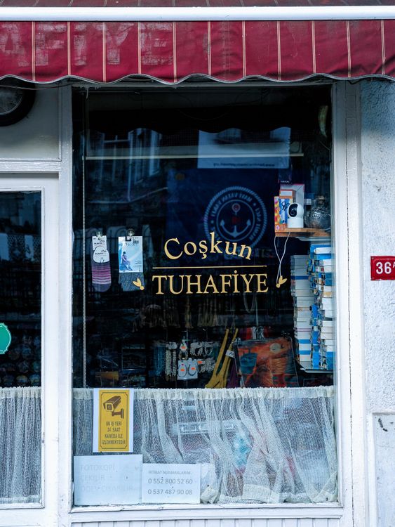 Traditional Turkish Shop Front with Goods Display · Free Stock Photo
