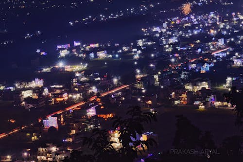 Free stock photo of city, deepawali, highway