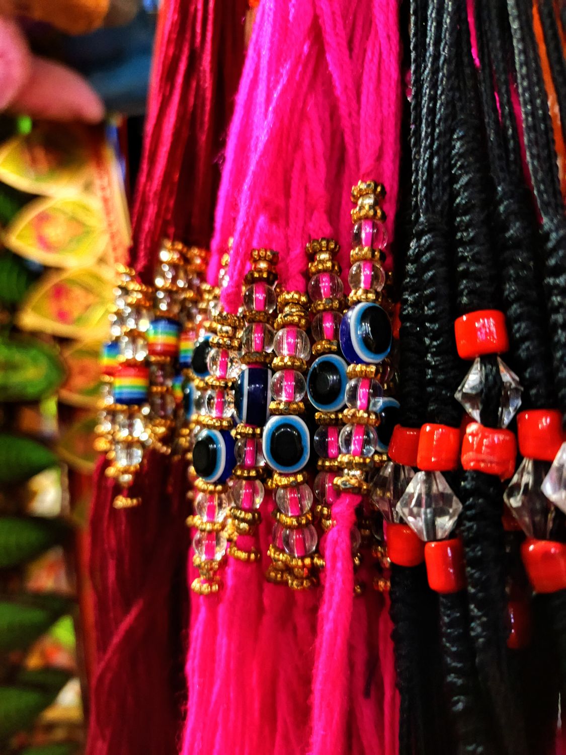India. Thread Vibrant Traditional Indian Threads and Beads · Free Stock Photo