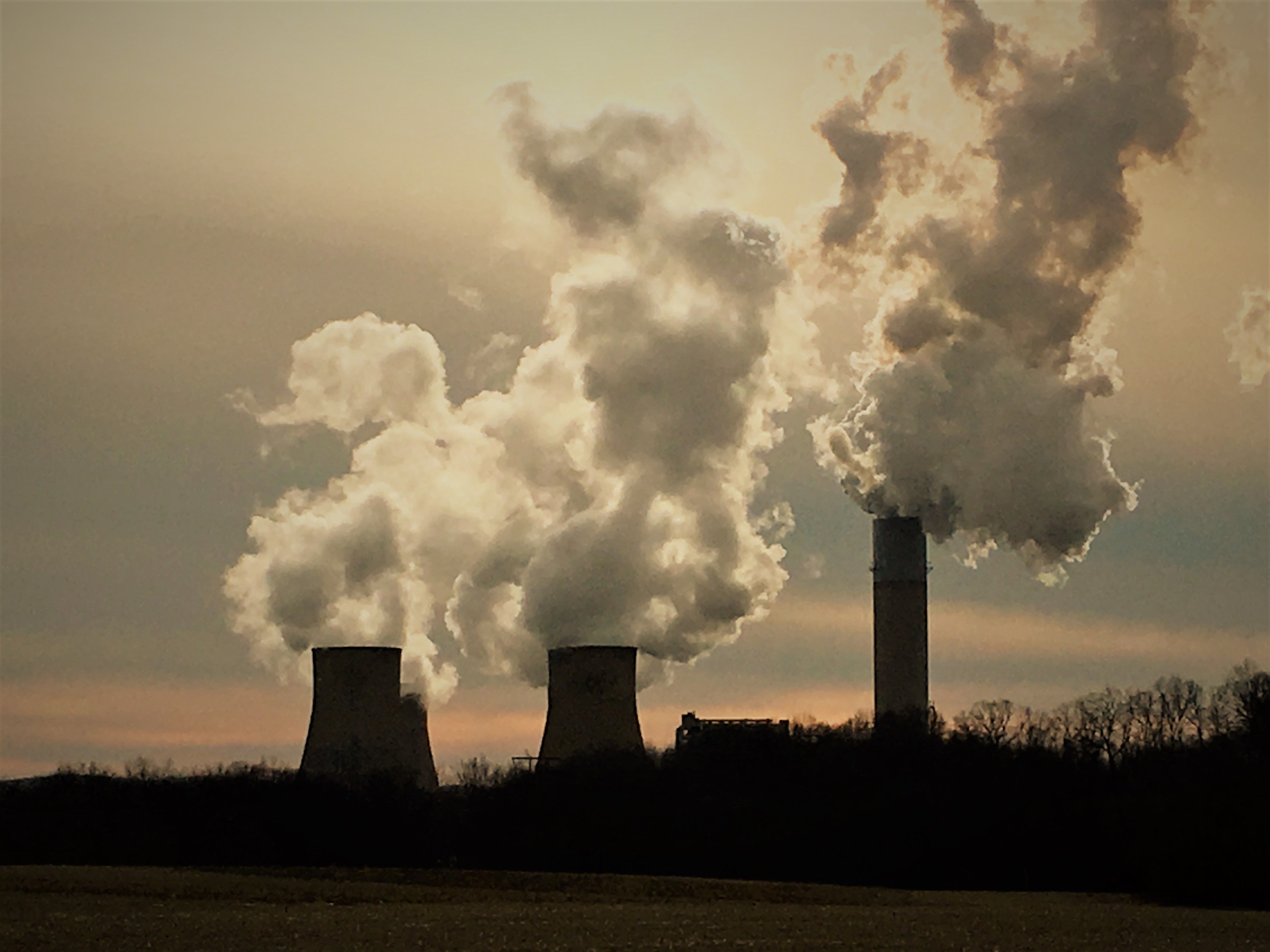 Free Stock Photo Of Power Plant Smoke Stack