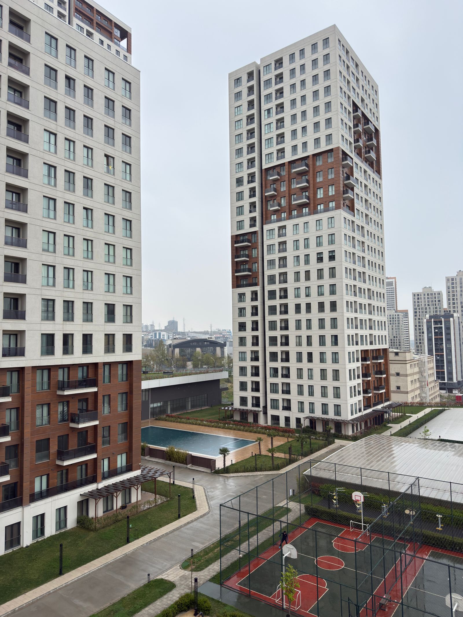 Modern site ve apartman blokları
