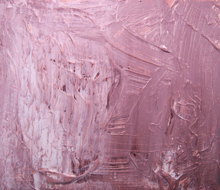 Pink Abstract Painting