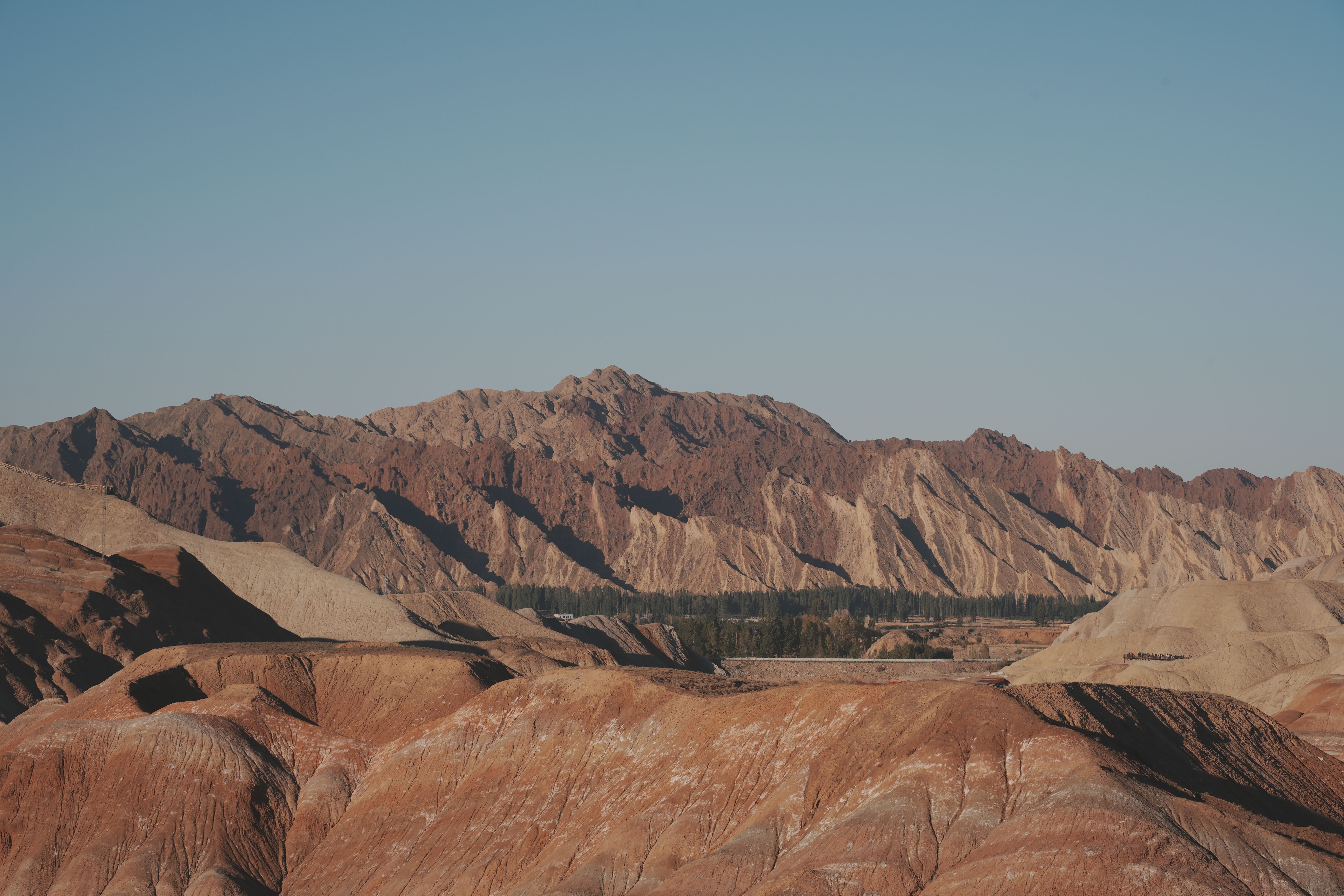 Rare earths mining site with equipment in Brazil