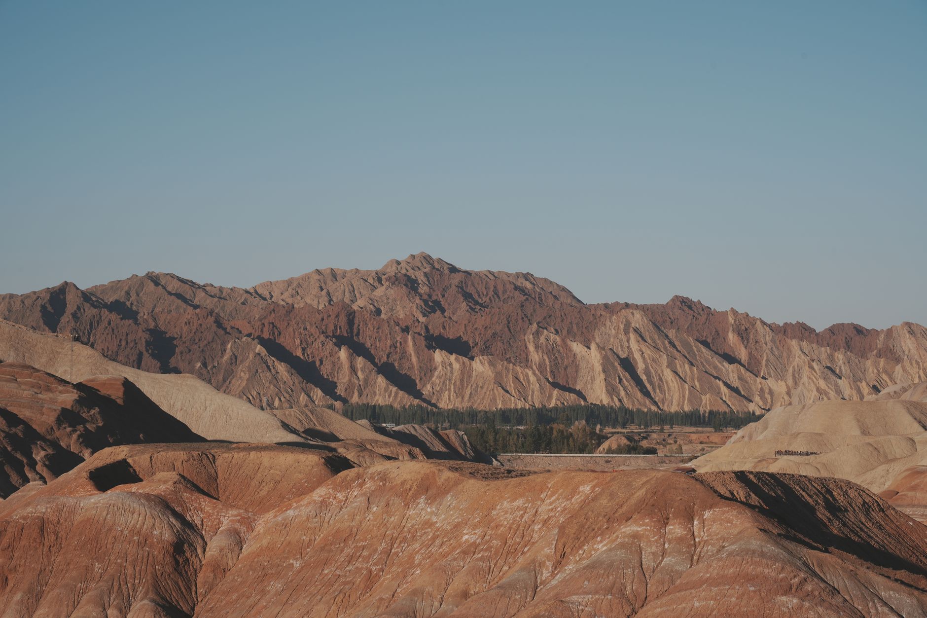 Rare earths mining site with equipment in Brazil