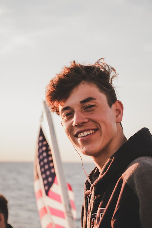 Shallow Focus Photo of Man in Black Hoodie