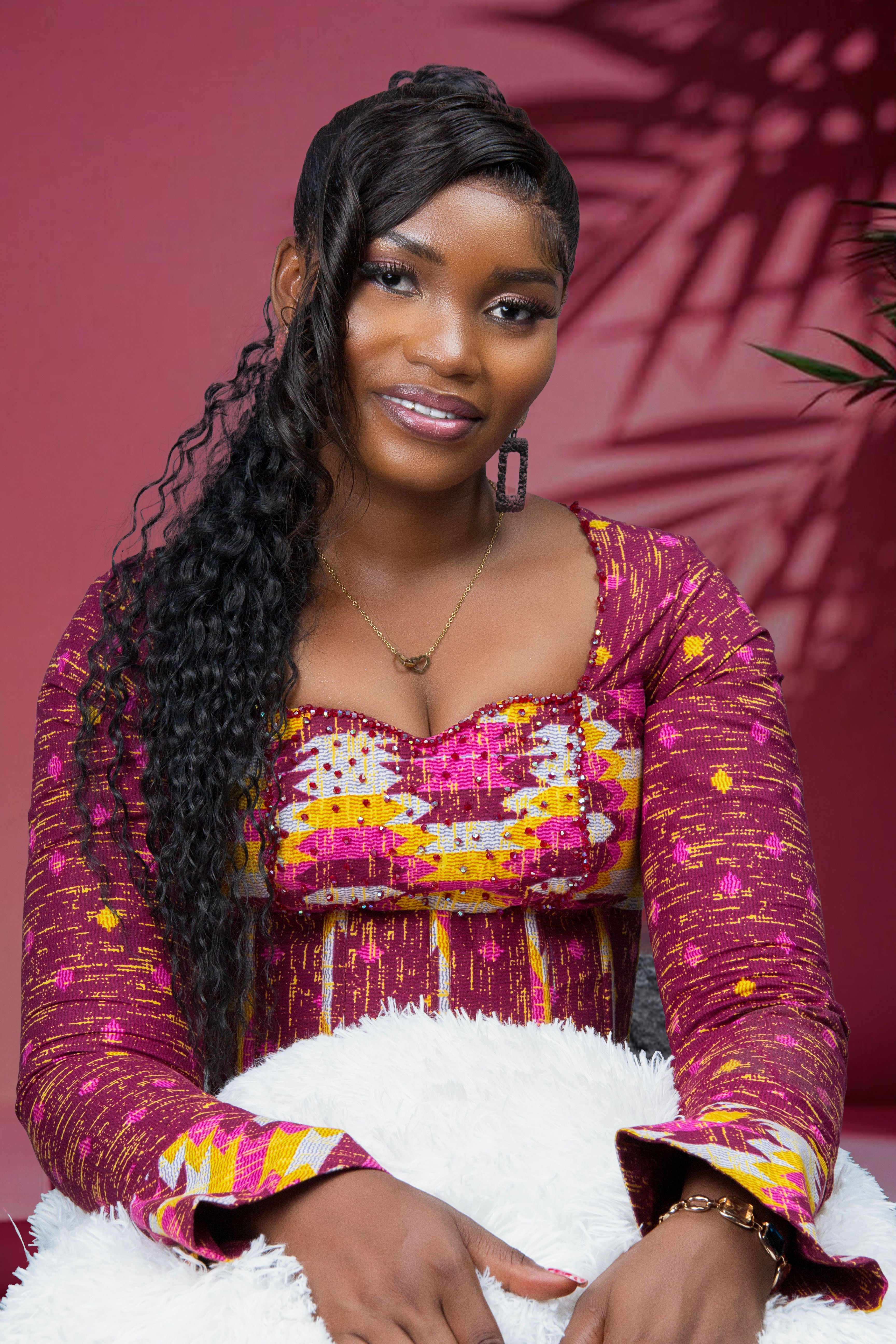 Elegant Portrait of Woman in Traditional Attire · Free Stock Photo