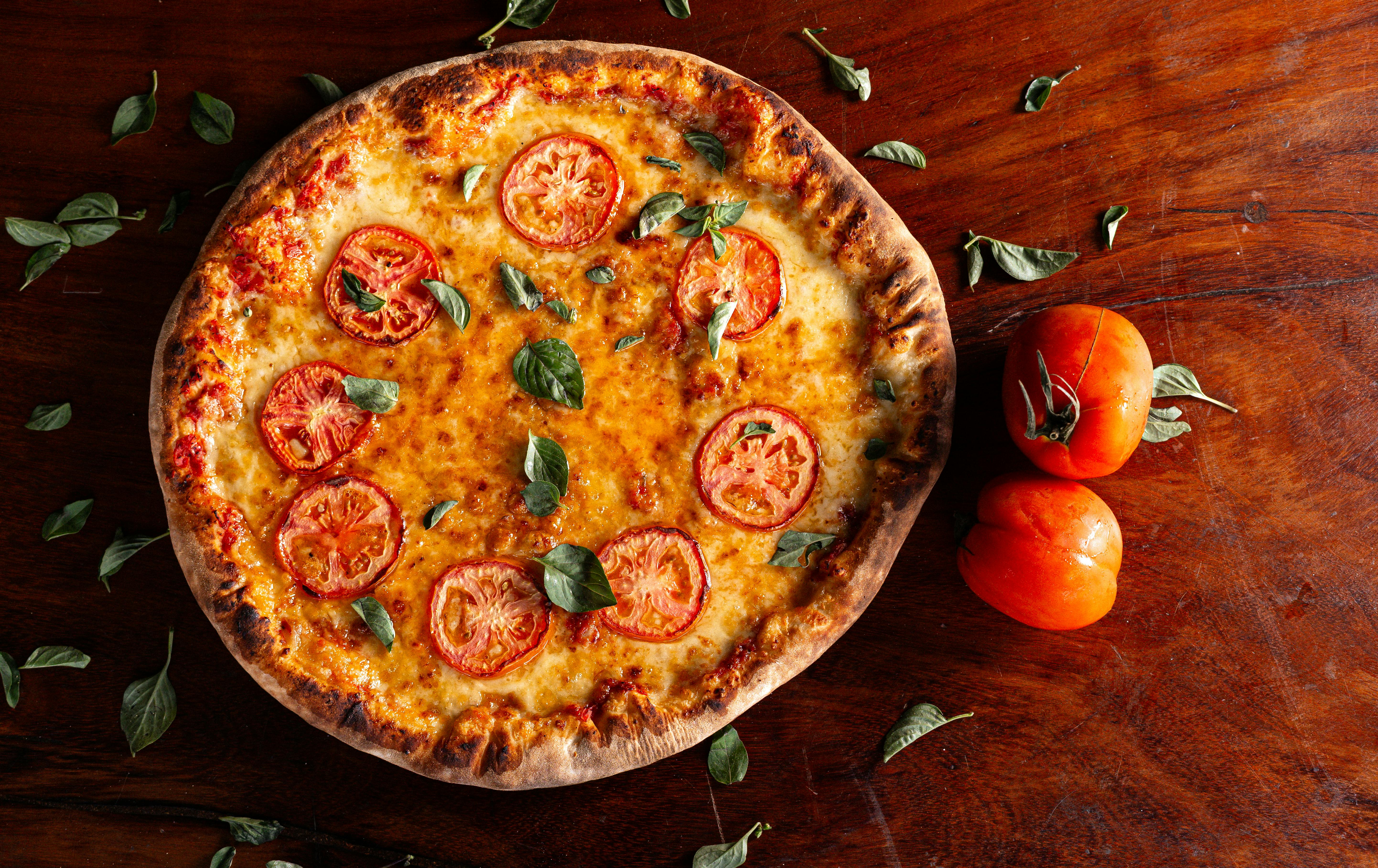 Veggie Supreme Deep Dish Pizza