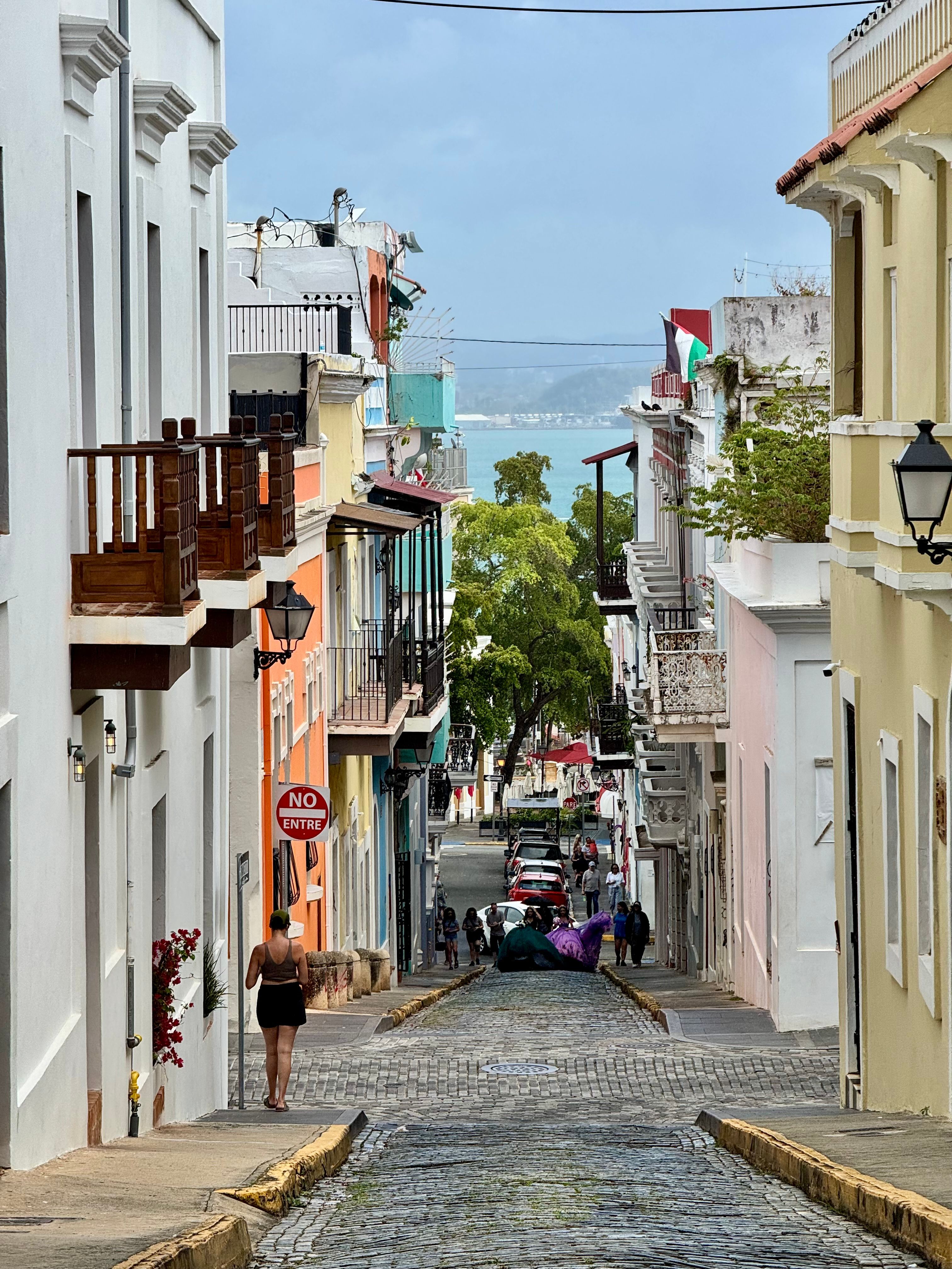 Vibrant Street View in Old San Juan, Puerto Rico · Free Stock Photo