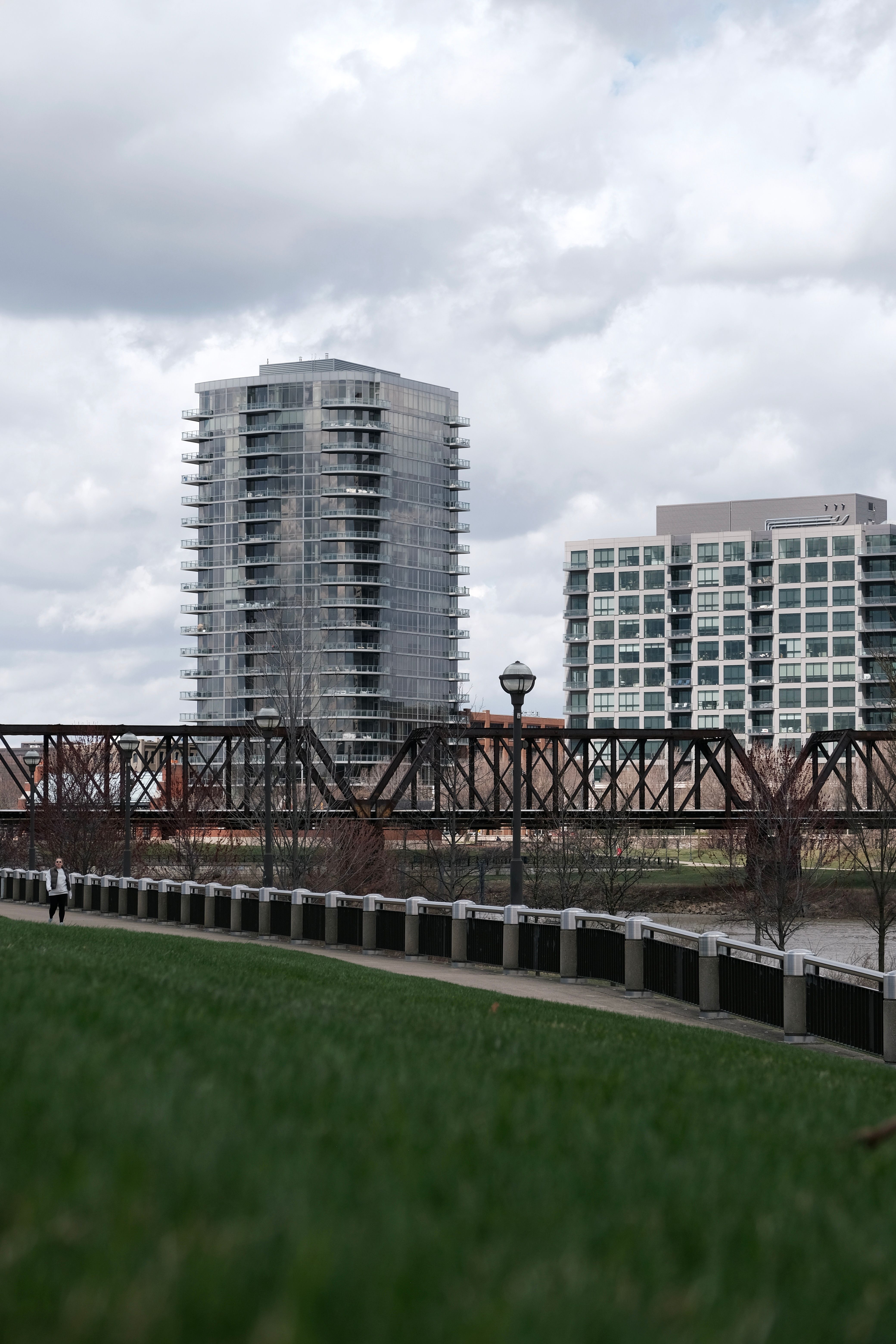 Urban Cityscape with Modern High-Rise Buildings · Free Stock Photo