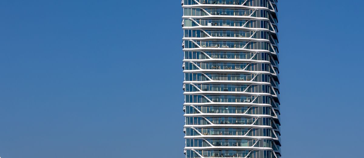 Arquitectura moderna en el puerto de Aarhus